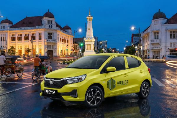 Sewa Mobil Honda BRIO + Driver di Yogyakarta