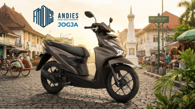 sewa motor Beat Deluxe di Jogja