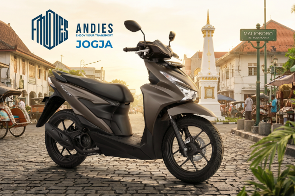sewa motor Beat Deluxe di Jogja